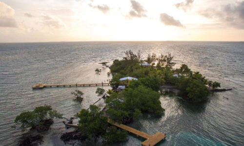 Coral Caye, la isla privada de la familia Coppola.