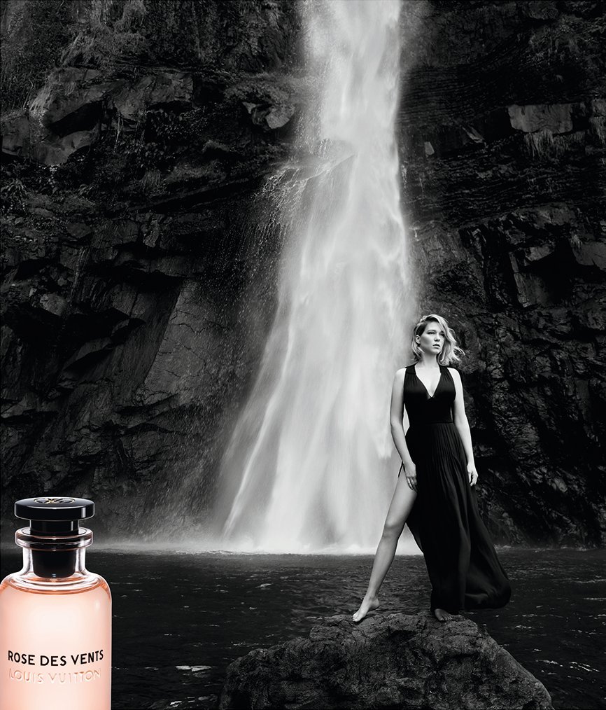 imagen 1 de Léa Seydoux,  el primer rostro perfumado de Louis Vuitton.