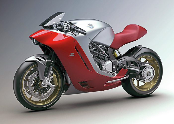 imagen 2 de MV Agusta F4Z. La motocicleta que se sueña pero no se toca.