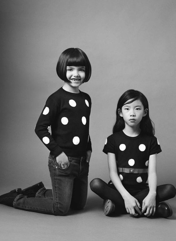 imagen 4 de Risas en blanco y negro para los niños Armani Junior.