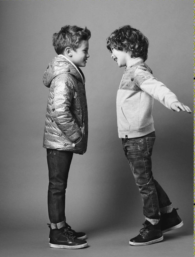 imagen 9 de Risas en blanco y negro para los niños Armani Junior.