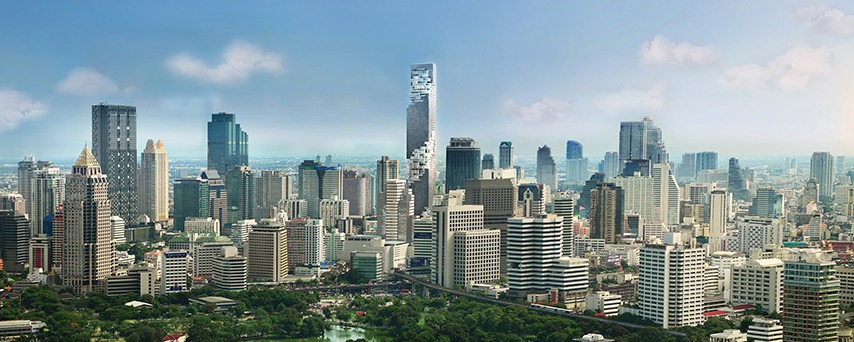 imagen 2 de MahaNakhon, el edificio más alto de Tailandia.
