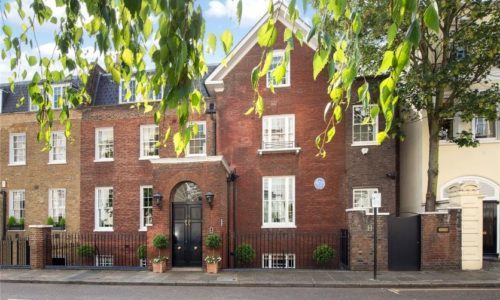 Se vende la casa de Winston Churchill en Kensington Gardens.