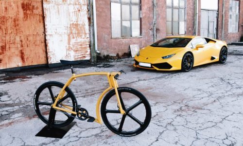 Una bicicleta como un Lamborghini.