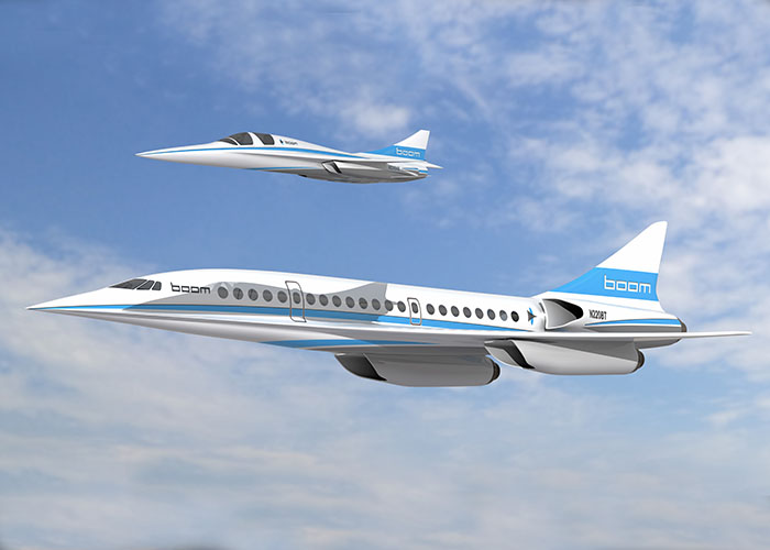 imagen 1 de El avión supersónico con el que Richard Branson quiere estar en Nueva York en menos de 3 horas y media.