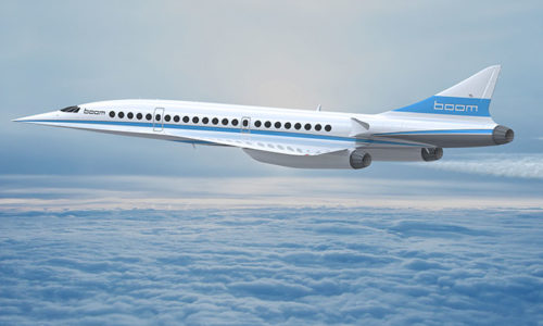 El avión supersónico con el que Richard Branson quiere estar en Nueva York en menos de 3 horas y media.