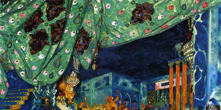 El barco de Simbad según Rimsky-Korsakov, el marino.