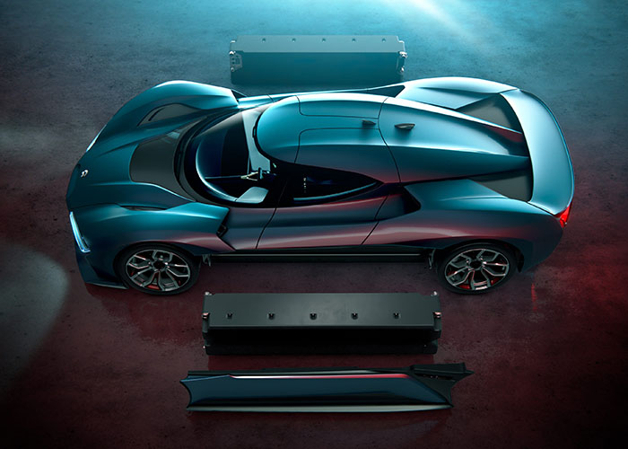 imagen 12 de NextEV Nio EP9, el coche eléctrico más rápido del mundo.