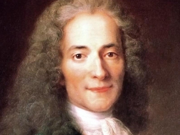 Voltaire, encarnación radical del pensamiento rebelde de la Ilustración.