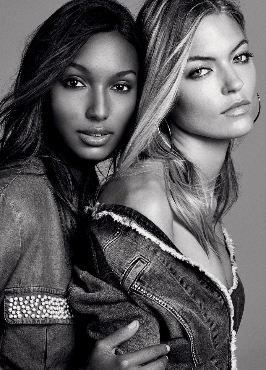 imagen 12 de Jasmine Tookes y Martha Hunt presentan la moda vaquera de Liu Jo.