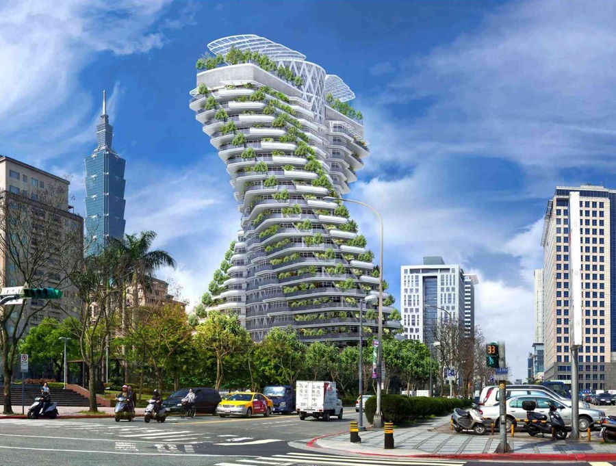 imagen 3 de La arquitectura sostenible de Vincent Callebaut llega a Taipei.