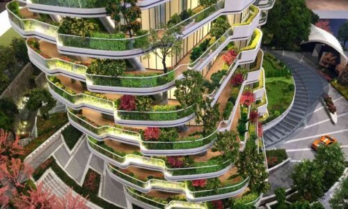 La arquitectura sostenible de Vincent Callebaut llega a Taipei.