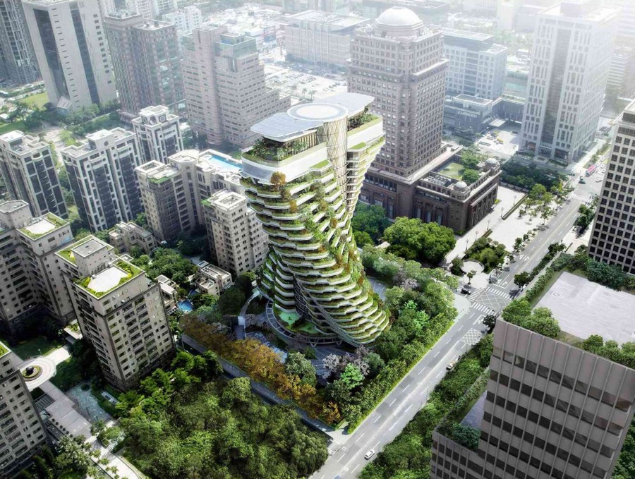 imagen 2 de La arquitectura sostenible de Vincent Callebaut llega a Taipei.