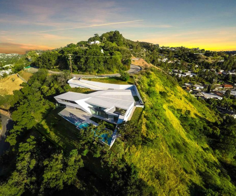 imagen 10 de MU77 house, la casa más vanguardista de las colinas de Hollywood.