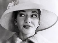 imagen de María Callas, la divina.