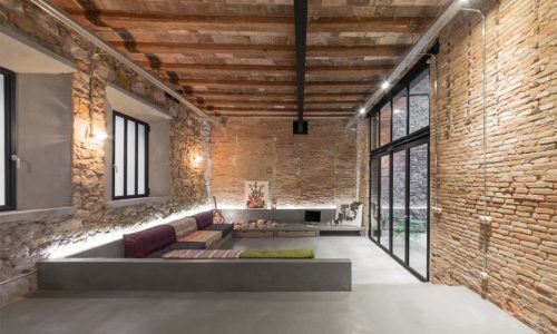 Un loft vanguardista e industrial en Barcelona.