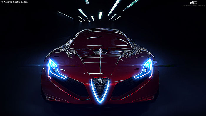 imagen 20 de Alfa Romeo C18 Concept: el futuro es pura belleza.