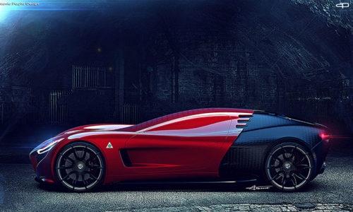 Alfa Romeo C18 Concept: el futuro es pura belleza.