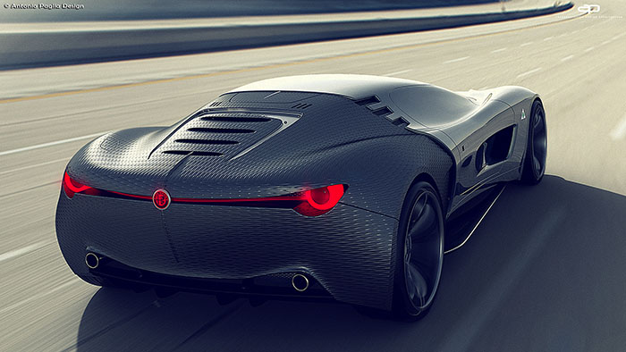 imagen 5 de Alfa Romeo C18 Concept: el futuro es pura belleza.