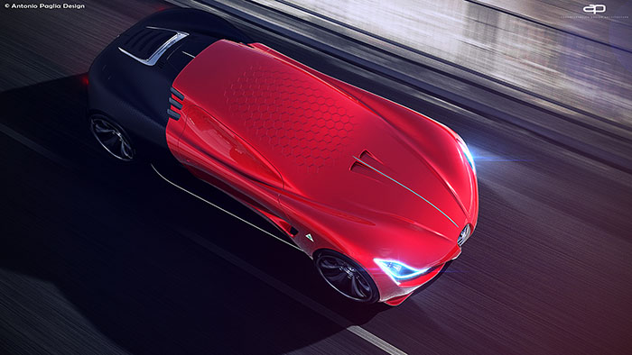 imagen 8 de Alfa Romeo C18 Concept: el futuro es pura belleza.