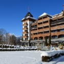 El hotel más exclusivo de Gstaad.
