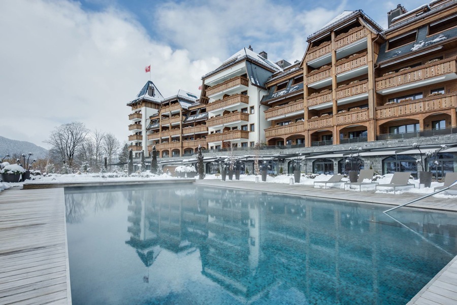 imagen 1 de El hotel más exclusivo de Gstaad.