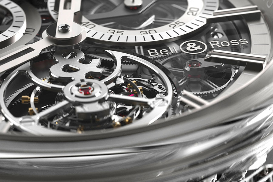 imagen 6 de La belleza de la bestia: Bell & Ross X1 Tourbillon Sapphire.