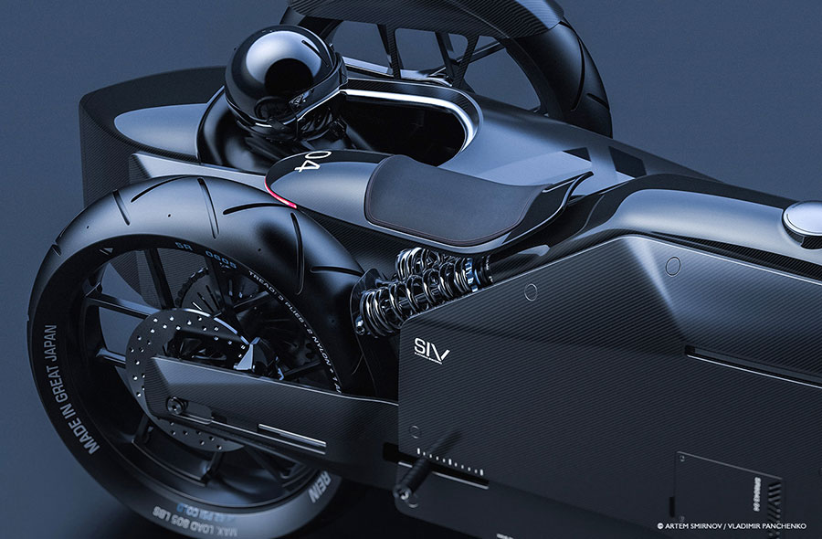 imagen 9 de La moto Samurái: SIV Katana Sword.