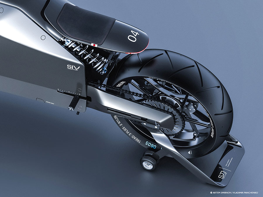 imagen 6 de La moto Samurái: SIV Katana Sword.