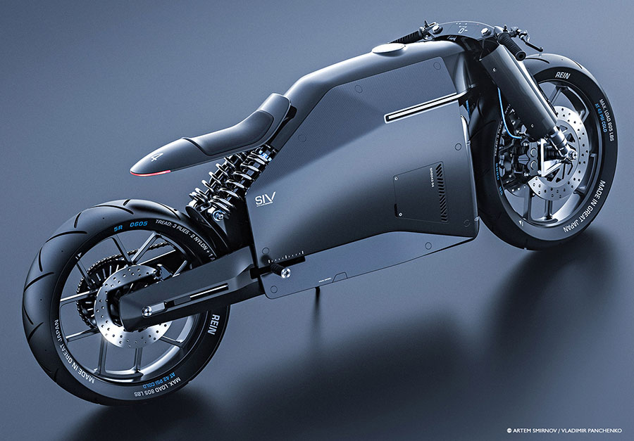 imagen 2 de La moto Samurái: SIV Katana Sword.