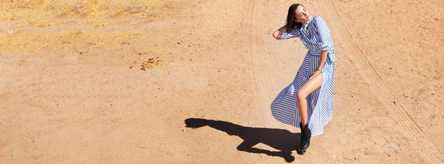 imagen 5 de Miranda Kerr deslumbrante para Marella en el desierto de California.