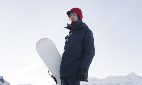 Tiempo de Snowboard: Iouri Podlatchikov, equipado de pies a cabeza por Moncler.