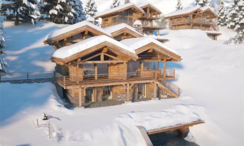 Una casa en los Alpes suizos. 7