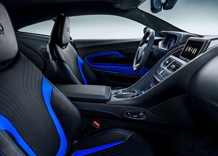 imagen 3 de Aston Martin DB11 by Q. Azul, que te quiero azul, o de qué color quieres tus sueños.