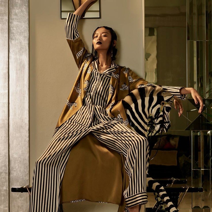imagen 1 de Olivia von Halle: pijamas de femme fatale.