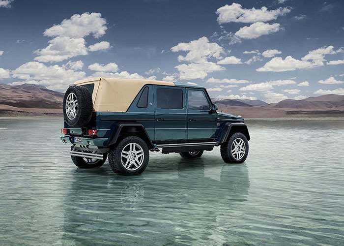 imagen 2 de Todoterreno, todo lujo, todo deseo: Mercedes Maybach G 650 Landaulet.