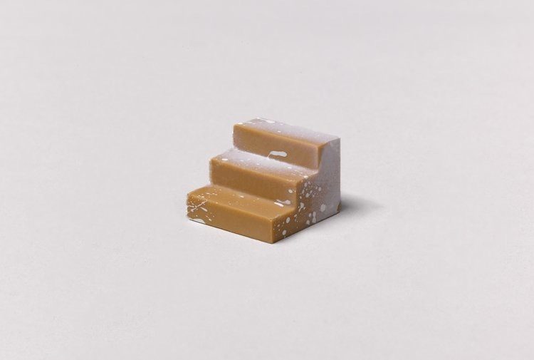 imagen 2 de Chocolate impreso en 3D para hacer puzles multidimensionales.
