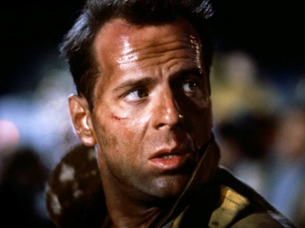 Bruce Willis, padre de cine y acción.