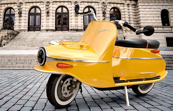 Čezeta Type 506, el Scooter clásico de los 50 con todo el estilo que buscabas.