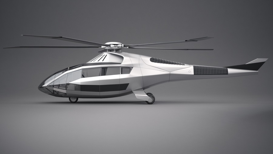 imagen 2 de Bell Helicopter: el helicóptero más seguro, eficiente y confortable es híbrido.