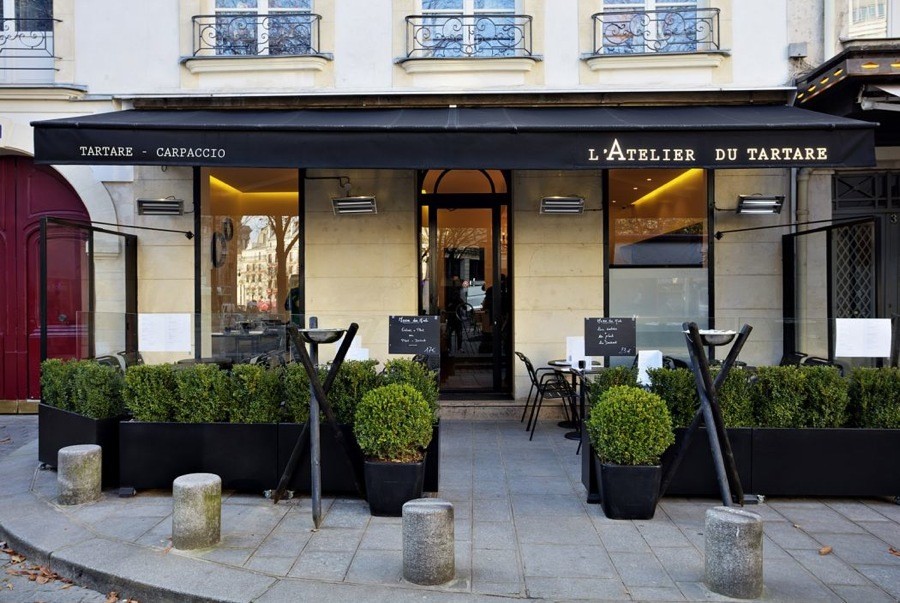 imagen 9 de L’Atelier du Tartare, un restaurante para comerte París en crudo.