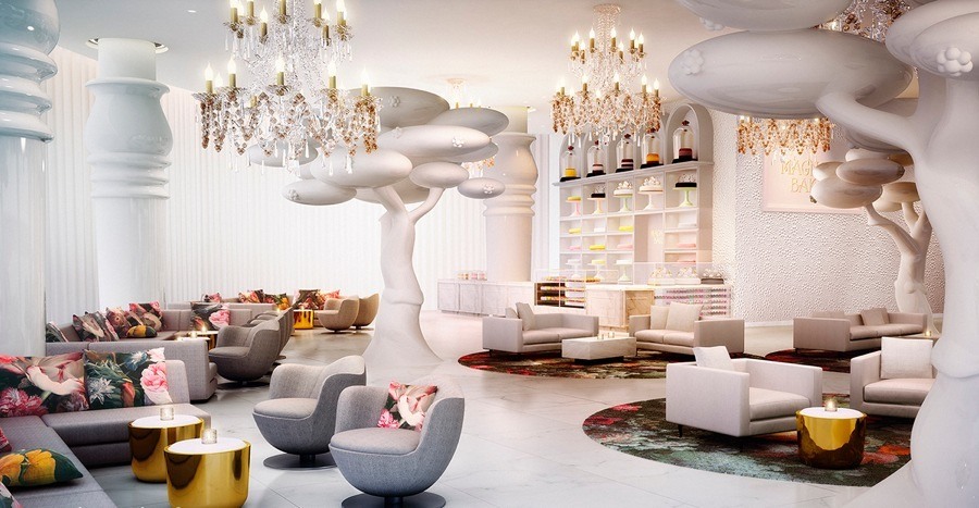 imagen 6 de Marcel Wanders sofistica Doha con el diseño del Mondrian Hotel.