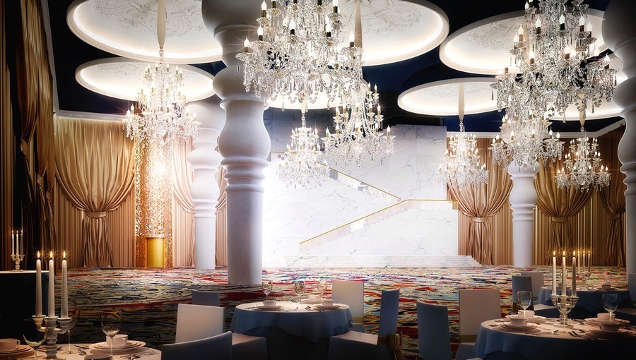 imagen 3 de Marcel Wanders sofistica Doha con el diseño del Mondrian Hotel.