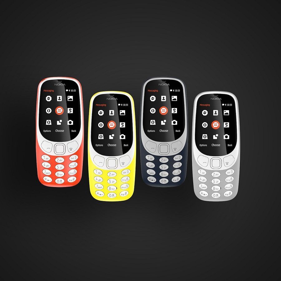 Nokia 3310: el mítico teléfono de Nokia, ahora un poco modernizado.