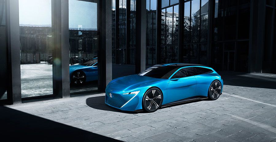 imagen 1 de Peugeot Instinct Concept: el futuro comenzó ayer, es híbrido y tiene emociones.