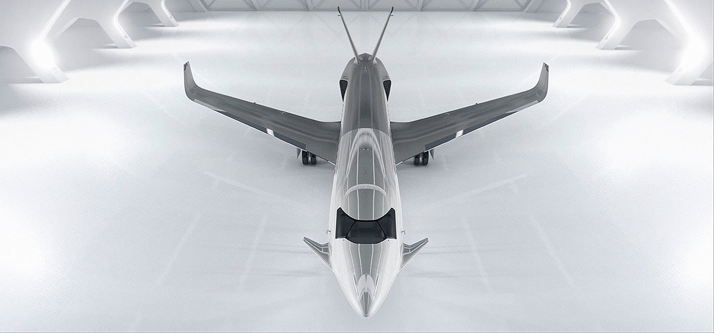 imagen 1 de Sin duda el jet privado más espectacular, un Peugeot. El HX1.
