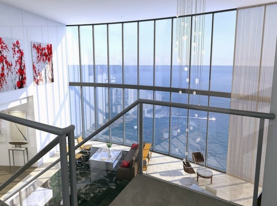 imagen 2 de Porsche Tower, Miami: se vende ático de 4 plantas, 5 dormitorios y 7 baños por 15.4 millones… o algo más.