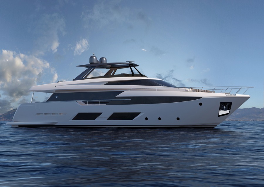 imagen 9 de 920 project, el imponente yate de Ferreti Yachts.