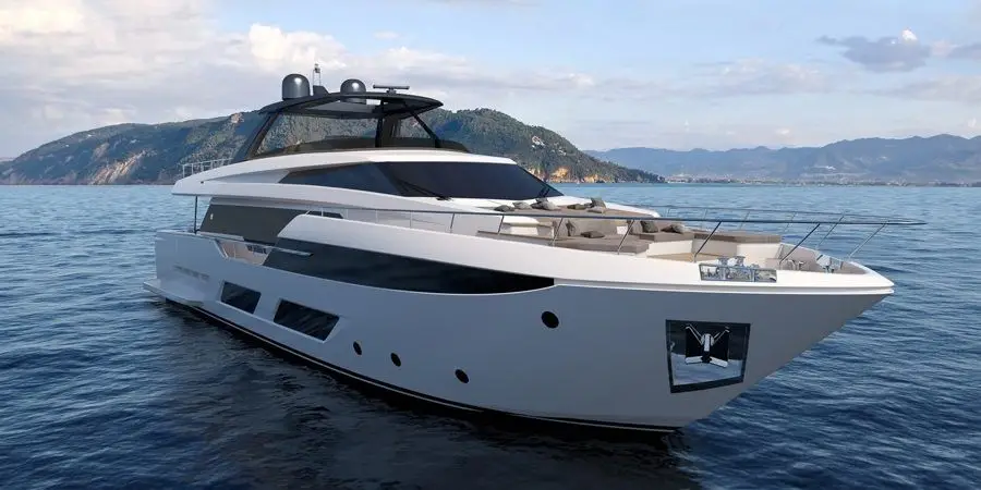 920 project, el imponente yate de Ferreti Yachts.