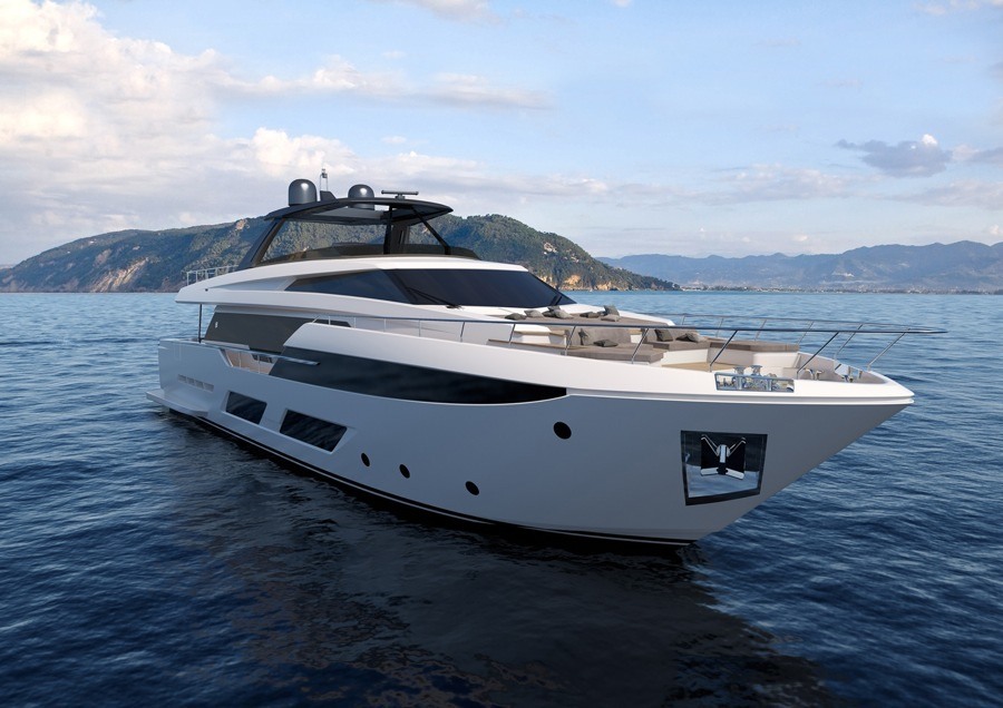 imagen 3 de 920 project, el imponente yate de Ferreti Yachts.